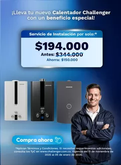 Catálogo Challenger | Ofertas y promociones actuales | 2025-11-11T00:00:00.000Z - 2026-01-05T00:00:00.000Z
