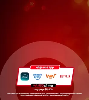 Catálogo Claro | Ofertas Claro | 2025-11-01T00:00:00.000Z - 2025-12-31T00:00:00.000Z
