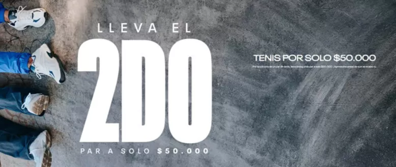 Catálogo Reebok | Lleva el 2DO para Solo: $50.000 | 2025-11-27T00:00:00.000Z - 2025-12-07T00:00:00.000Z