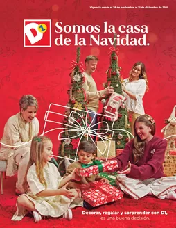 Catálogo Tiendas D1 | EN D1 SOMOS LA CASA DE LA NAVIDAD . | 2025-12-01T00:00:00.000Z - 2025-12-31T00:00:00.000Z