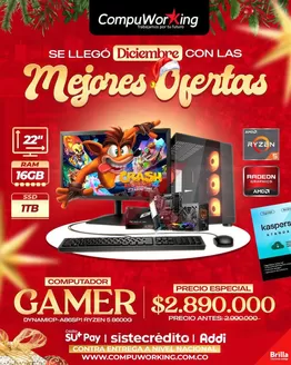 Catálogo Compuworking en Cartagena | Ofertas especiales para ti | 2025-12-01T00:00:00.000Z - 2025-12-31T00:00:00.000Z