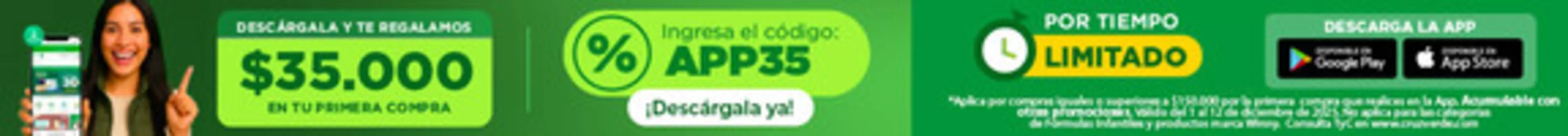 Catálogo Cruz verde en Cartagena | Gangas y ofertas actuales | 2025-12-01T00:00:00.000Z - 2025-12-12T00:00:00.000Z
