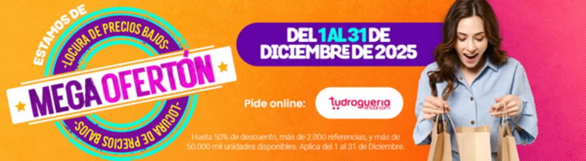 Catálogo Tu Droguería Virtual | Ofertas Tu Droguería Virtual | 2025-12-01T00:00:00.000Z - 2025-12-31T00:00:00.000Z