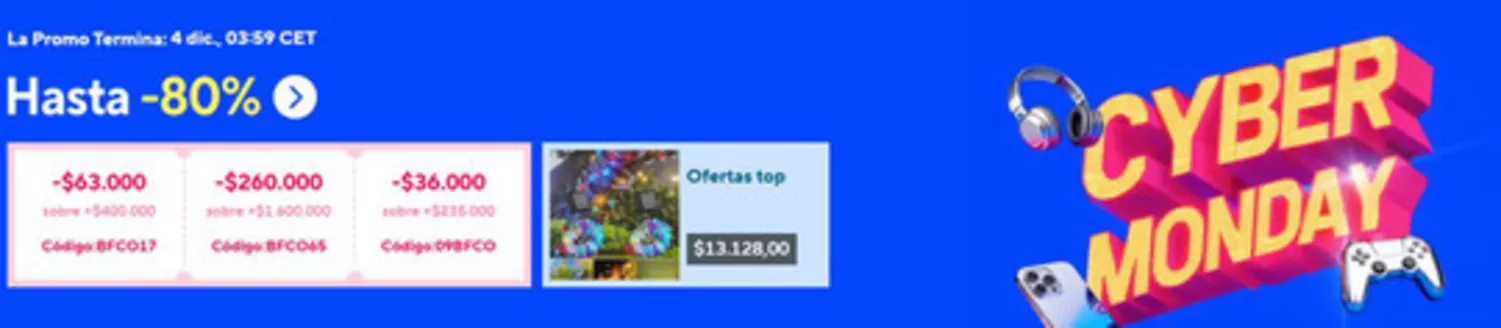 Catálogo Ali Express | Cyber Monday 80% OFF | 2025-12-02T00:00:00.000Z - 2025-12-04T00:00:00.000Z