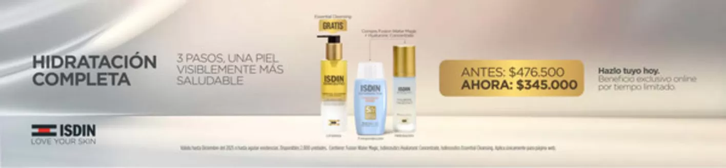 Catálogo Laskin | Hidratacion Completa Ahora: $345.000 | 2025-12-03T00:00:00.000Z - 2025-12-31T00:00:00.000Z