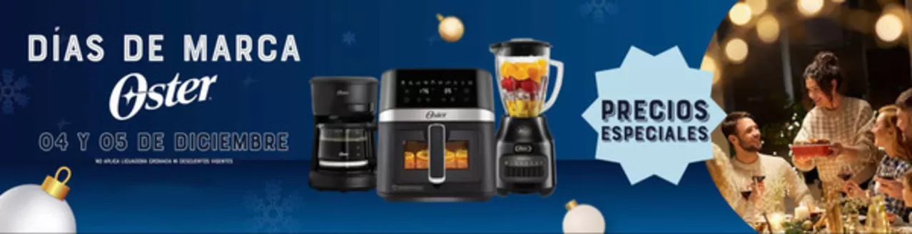 Catálogo Texco Comercial | Dias De Marca Oster | 2025-12-04T00:00:00.000Z - 2025-12-05T00:00:00.000Z
