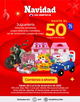 Catálogo Olímpica | Ofertas especiales para ti | 2025-12-02T00:00:00.000Z - 2025-12-12T00:00:00.000Z