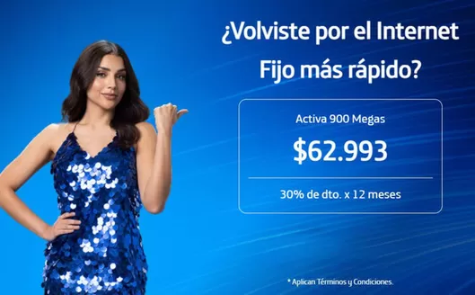 Catálogo Movistar | Volviste por el Internet Fijo mas Rapido $62.993 | 2025-12-04T00:00:00.000Z - 2025-12-31T00:00:00.000Z