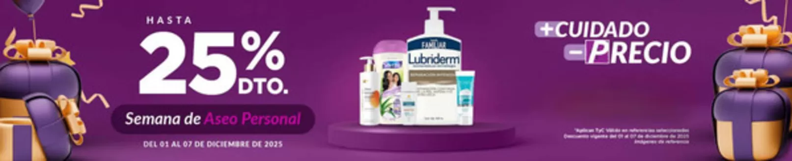 Catálogo Farmacias Pasteur | Hasta 25% OFF Semana de Aseo Personal | 2025-12-04T00:00:00.000Z - 2025-12-07T00:00:00.000Z