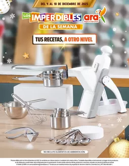 Catálogo Ara | IMPERDIBLES S49 AF | 2025-12-04T00:00:00.000Z - 2025-12-10T00:00:00.000Z