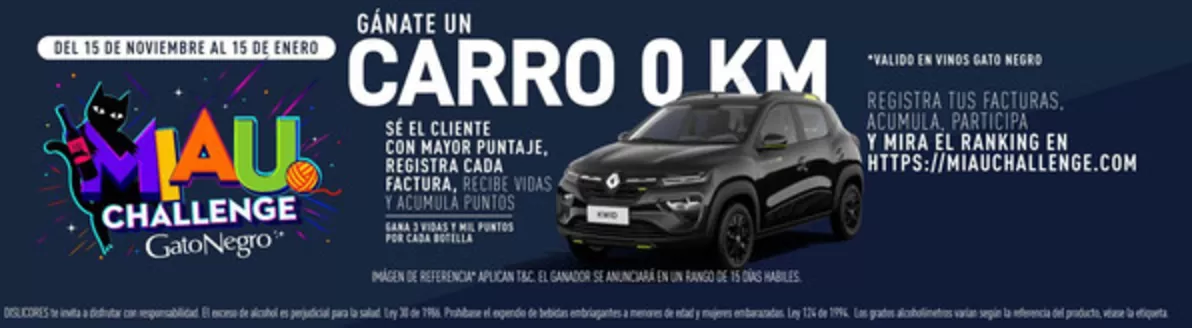 Catálogo Dislicores | Ganate un Carro oKM | 2025-12-04T00:00:00.000Z - 2026-01-15T00:00:00.000Z