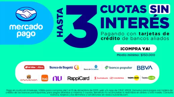 Catálogo Cruz verde en Valledupar | Gran variedad de ofertas | 2025-12-01T00:00:00.000Z - 2025-12-31T00:00:00.000Z