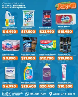 Catálogo Autoservicio El Jardín en Momil | Ofertas Autoservicio El Jardí­n | 2025-12-05T00:00:00.000Z - 2025-12-09T00:00:00.000Z