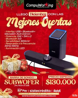 Catálogo Compuworking en Caicedonia | Ofertas exclusivas para nuestros clientes | 2025-12-01T00:00:00.000Z - 2025-12-31T00:00:00.000Z