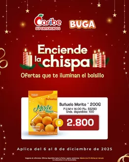 Catálogo Caribe Supermercados en La Ceja | Gangas y ofertas actuales | 2025-12-06T00:00:00.000Z - 2025-12-08T00:00:00.000Z