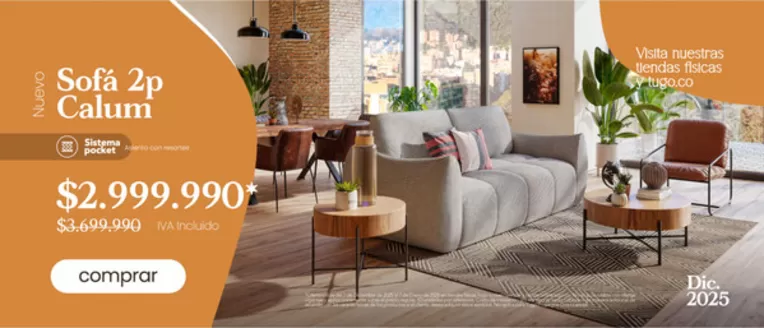 Catálogo Tugó en Bogotá | Ofertas principales para todos los cazadores de gangas | 2025-12-01T00:00:00.000Z - 2026-01-07T00:00:00.000Z