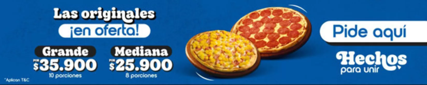 Catálogo Jeno's Pizza en Cartagena | Las Originales en Oferta Grande $35.900 Meddiana $28.900 | 2025-12-09T00:00:00.000Z - 2025-12-31T00:00:00.000Z