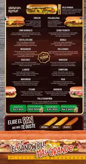 Catálogo Sandwich Gourmet en La Mesa | Nuestro Menu Sandwich Gourmet | 2025-12-09T00:00:00.000Z - 2025-12-31T00:00:00.000Z