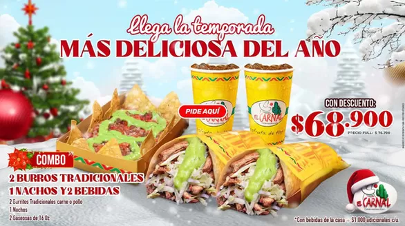 Catálogo El Carnal en La Mesa | Mas Deliciosa del Ano $68.900 | 2025-12-09T00:00:00.000Z - 2025-12-31T00:00:00.000Z