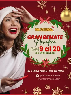Catálogo Ferretería Master en Fusagasugá | Gran Remat Navideno | 2025-12-09T00:00:00.000Z - 2025-12-20T00:00:00.000Z