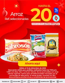 Catálogo Olímpica en Rionegro Antioquia | Descuentos y promociones | 2025-12-10T00:00:00.000Z - 2025-12-10T00:00:00.000Z