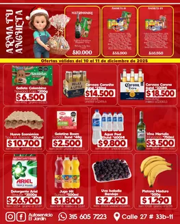 Catálogo Autoservicio El Jardín en Rionegro Antioquia | Ofertas Autoservicio El Jardín | 2025-12-10T00:00:00.000Z - 2025-12-11T00:00:00.000Z