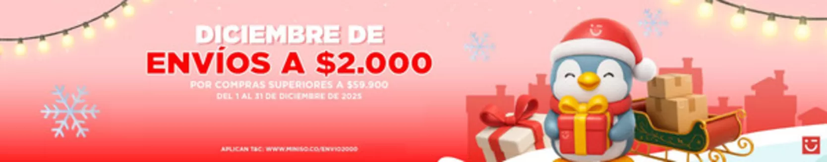 Catálogo Miniso en Soacha | Dicembre de Envios a $2.000 | 2025-12-10T00:00:00.000Z - 2025-12-31T00:00:00.000Z