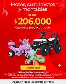 Catálogo Olímpica en Ocaña | Gangas y ofertas actuales | 2025-12-08T00:00:00.000Z - 2025-12-15T00:00:00.000Z
