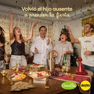 Catálogo Carulla en Circasia | Volvio el hijo ausente a prender la fiesta | 2025-12-12T00:00:00.000Z - 2026-01-02T00:00:00.000Z