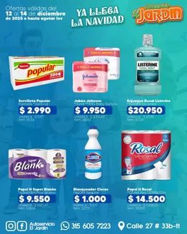 Catálogo Autoservicio El Jardín en Tumaco | Ofertas Autoservicio El Jardín | 2025-12-12T00:00:00.000Z - 2025-12-14T00:00:00.000Z