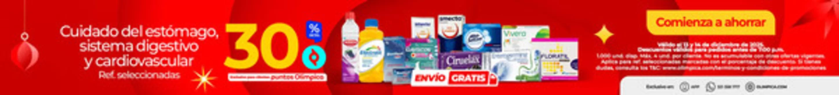 Catálogo Olímpica en Santa Rosa de Cabal | Ofertas principales y descuentos | 2025-12-13T00:00:00.000Z - 2025-12-14T00:00:00.000Z