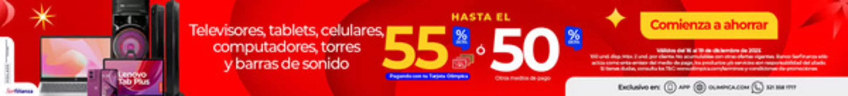 Catálogo Olímpica en Zipaquirá | Ofertas para cazadores de gangas | 2025-12-16T00:00:00.000Z - 2025-12-19T00:00:00.000Z