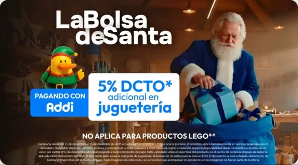 Catálogo Pepe Ganga en Tangua | La Bolsa de Santa 5% DTO | 2025-12-15T00:00:00.000Z - 2025-12-15T00:00:00.000Z