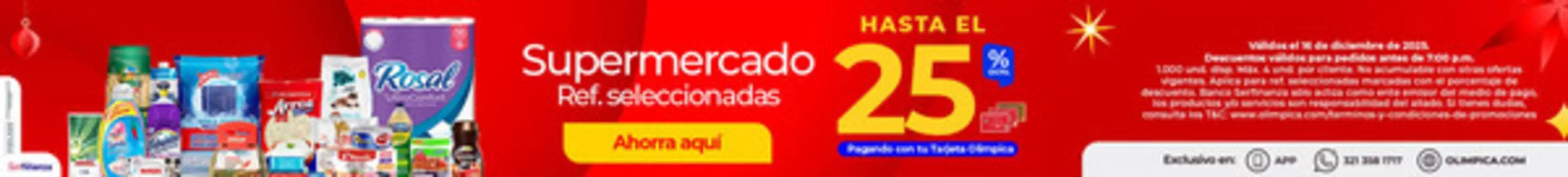 Catálogo Olímpica | Ofertas exclusivas para nuestros clientes | 2025-12-16T00:00:00.000Z - 2025-12-16T00:00:00.000Z