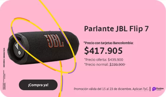 Catálogo Bancolombia en Tuluá | Ahorra ahora con nuestras ofertas | 2025-12-15T00:00:00.000Z - 2025-12-23T00:00:00.000Z