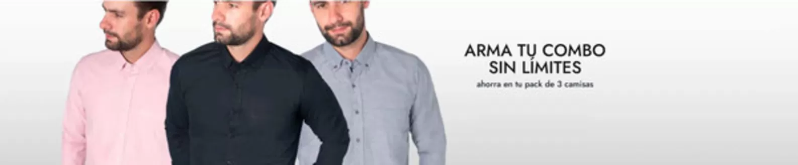 Catálogo Camisería Europea en Puente Aranda | Arma tu combo sin limites Ahorra en tu pack de 3 camisas | 2025-12-16T00:00:00.000Z - 2025-12-31T00:00:00.000Z