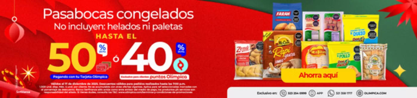 Catálogo Olímpica en Chocontá | Ofertas principales para ahorradores | 2025-12-17T00:00:00.000Z - 2025-12-17T00:00:00.000Z
