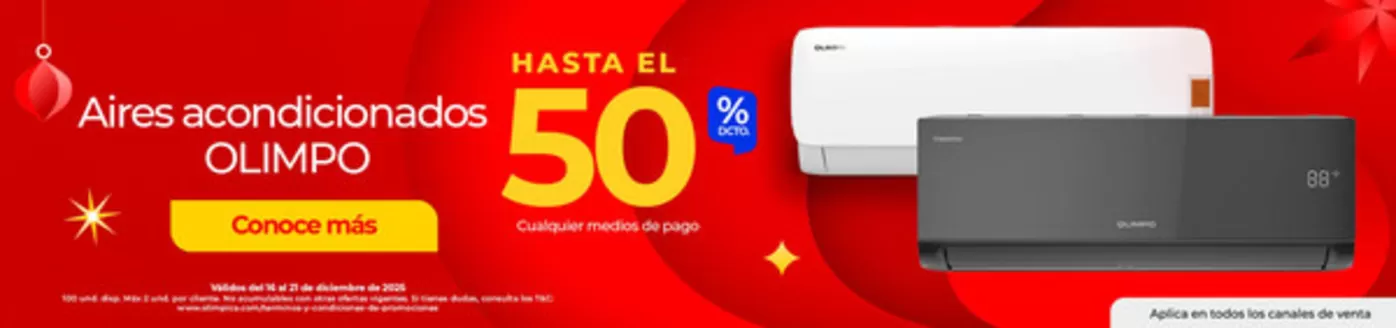 Catálogo Olímpica en Chocontá | Descubre ofertas atractivas | 2025-12-16T00:00:00.000Z - 2025-12-21T00:00:00.000Z