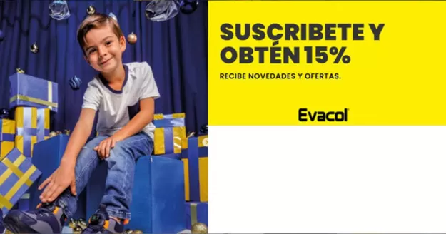 Catálogo Evacol en Bogotá | Suscribete y Obten 15% OFF | 2025-12-17T00:00:00.000Z - 2025-12-31T00:00:00.000Z
