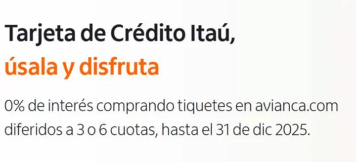 Catálogo Banco Itaú en Puente Aranda | Tarjeta de Credito Itau usala y disfruta 0% de interes | 2025-12-17T00:00:00.000Z - 2025-12-31T00:00:00.000Z