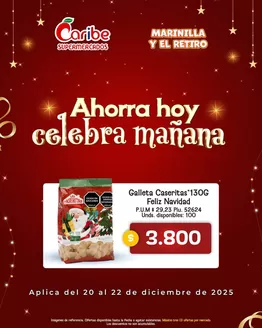 Catálogo Caribe Supermercados en Villavicencio | Grandes descuentos en productos seleccionados | 2025-12-20T00:00:00.000Z - 2025-12-22T00:00:00.000Z