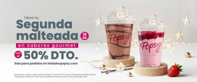 Catálogo Popsy en Cali | Con el 50% DTO - 30% DTP | 2025-12-24T00:00:00.000Z - 2026-01-31T00:00:00.000Z