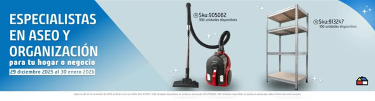 Catálogo Homecenter | Ofertas HomeCenter | 2025-12-29T00:00:00.000Z - 2026-01-30T00:00:00.000Z