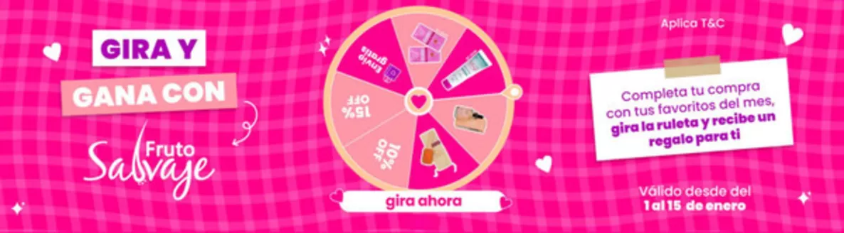 Catálogo Fruto Salvaje | Gira y Gana con Fruto Salvaje | 2026-01-05T00:00:00.000Z - 2026-01-15T00:00:00.000Z