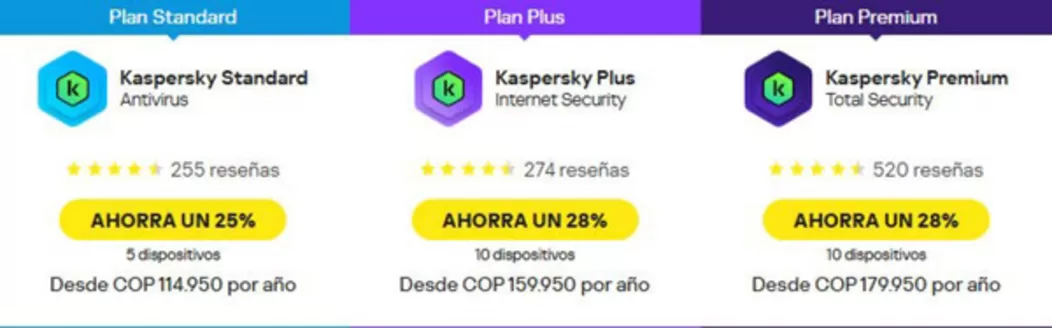 Catálogo Kaspersky en Bogotá | Planes de seguridad completos para ti y tu familia | 2026-01-12T00:00:00.000Z - 2026-01-31T00:00:00.000Z