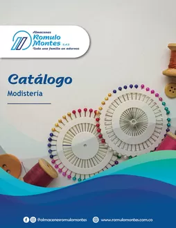Catálogo Romulo Montes | Catalogo Modisteria | 2026-01-15T00:00:00.000Z - 2026-12-31T00:00:00.000Z