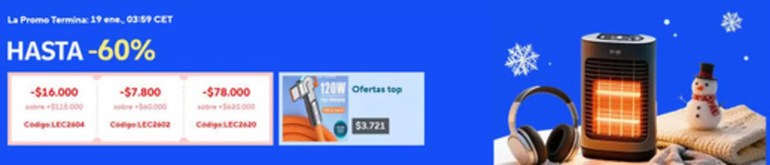 Catálogo Ali Express en Valledupar | Hasta -60% OFF | 2026-01-15T00:00:00.000Z - 2026-01-19T00:00:00.000Z