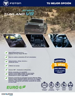 Catálogo Fotón en Bogotá | TUNLAND V9 ULTIMATE  | 2026-01-16T00:00:00.000Z - 2027-02-28T00:00:00.000Z