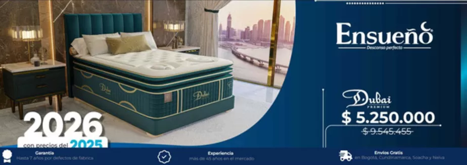 Catálogo Ensueño Hogar en Cartagena | 2026 con precios del 2025 | 2026-01-16T00:00:00.000Z - 2026-01-31T00:00:00.000Z