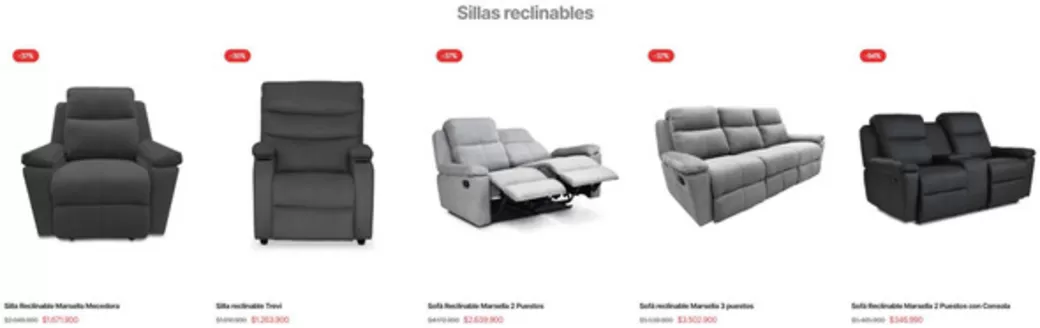 Catálogo Colchones Relax en Cartagena | Descuentos Sillas reclinables | 2026-01-16T00:00:00.000Z - 2026-01-31T00:00:00.000Z